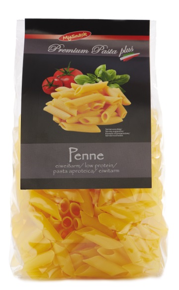 MY SNACK PREMIUM PLUS PASTA APROTEICA PENNE 500 G - Metafarm