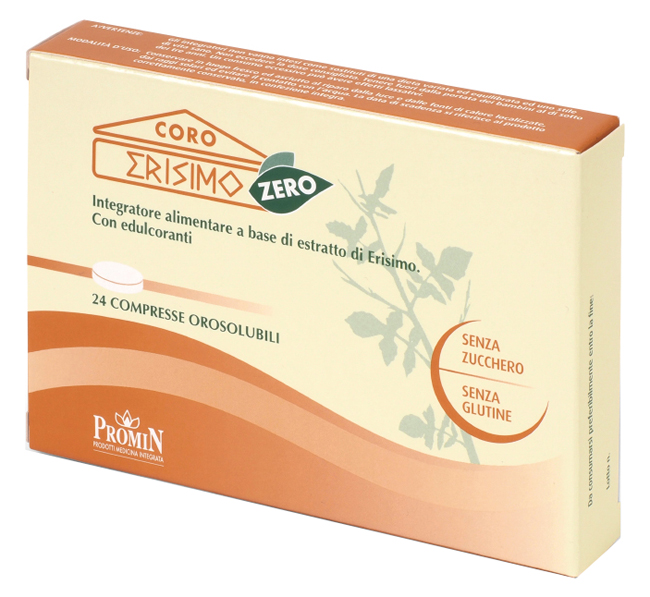 CORO ERISIMO ZERO 24 COMPRESSE OROSOLUBILI - Metafarm