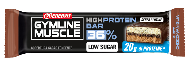 GYMLINE 20 G PROTEINBAR CHOCO/VANIGLIA 55 G - Metafarm