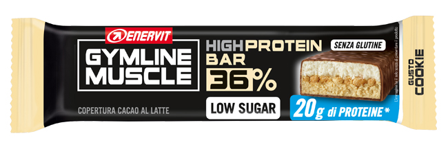 GYMLINE 20 G PROTEINBAR COOKIE 55 G - Metafarm