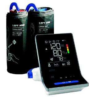 MISURATORE PRESSIONE SANGUIGNA DA BRACCIO BRAUN EXACTFIT 3 - Metafarm
