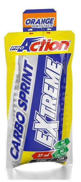 PROACTION CARBOSPRINT EXTREME ORANGE GEL 27 ML - Metafarm