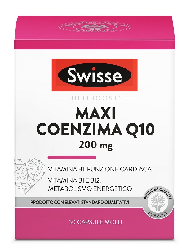 SWISSE MAXI COENZIMA Q10 200 MG 30 CAPSULE - Metafarm