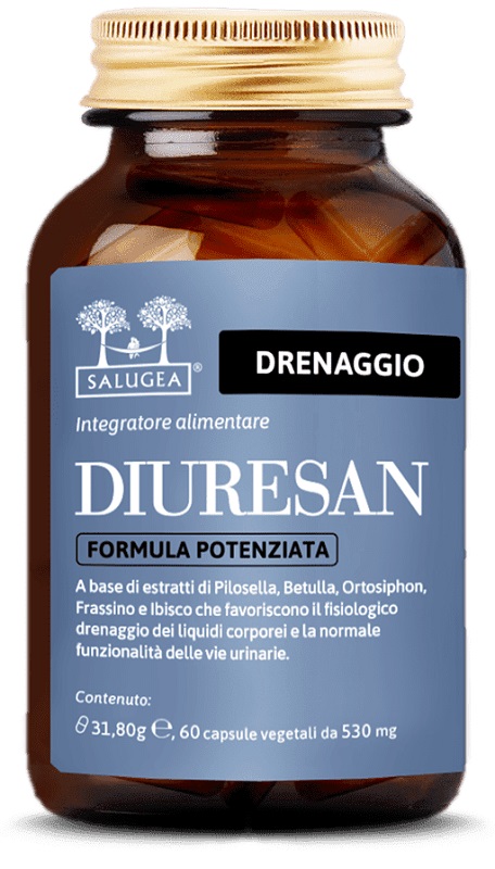 SALUGEA DIURESAN FORMULA POTENZIATA 60 CAPSULE - Metafarm