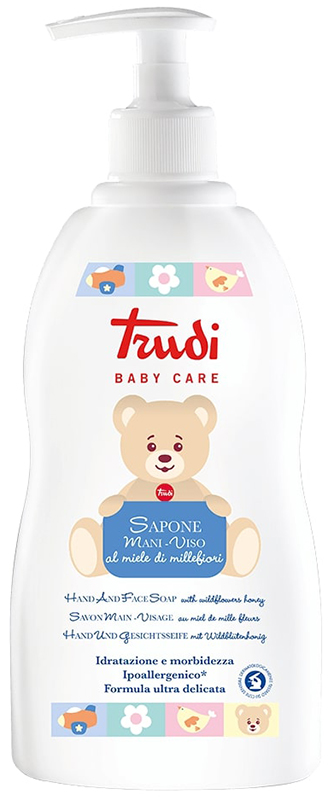 TRUDI BABY CARE SAPONE MANI/VISO 500 ML - Metafarm