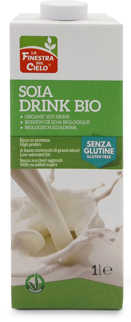 BEVANDA SOIA DRINK SENZA GLUTINE BIO 1 LITRO - Metafarm
