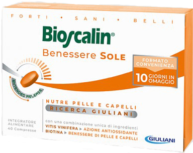 BIOSCALIN SOLE 30 + 10 COMPRESSE - Metafarm