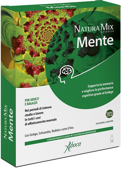 NATURA MIX ADVANCED MENTE 10 FLACONCINI - Metafarm