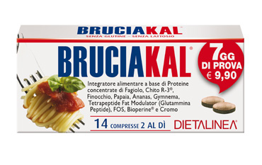 BRUCIAKAL 7 DAYS 14 COMPRESSE DIETALINEA - Metafarm