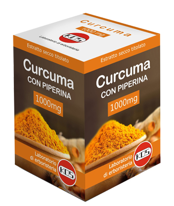 CURCUMA CON PIPERINA 1 G 30 COMPRESSE OVALI - Metafarm