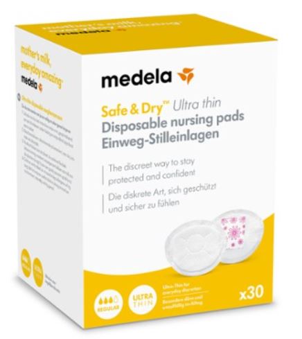 SAFE & DRY COPPETTA ASSORBILATTE ULTRA THIN 30 PEZZI - Metafarm