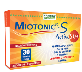 MIOTONIC-S ACTIVE 50+ 30 COMPRESSE - Metafarm