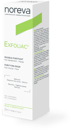 EXFOLIAC MASCHERA PURIFICANTE A RISCIACQUO 50 ML - Metafarm