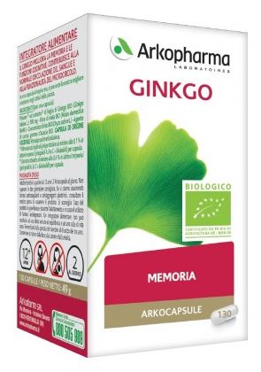 ARKO CAPSULE GINKGO BIO 130 CAPSULE - Metafarm