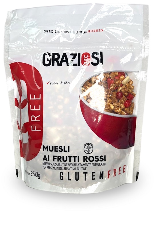 MUESLI AI FRUTTI ROSSI 250 G - Metafarm