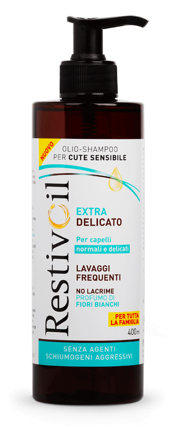 RESTIVOIL EXTRA DELICATO OLIO SHAMPOO PER CUTE SENSIBILE 400 ML - Metafarm