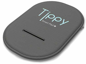 TIPPY CUSCINO BLUETOOTH PER AUTO GRIGIO MAGNESIO - Metafarm