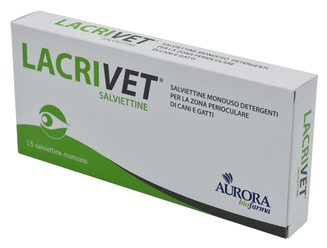 LACRIVET SALVIETTINE 15 PEZZI - Metafarm