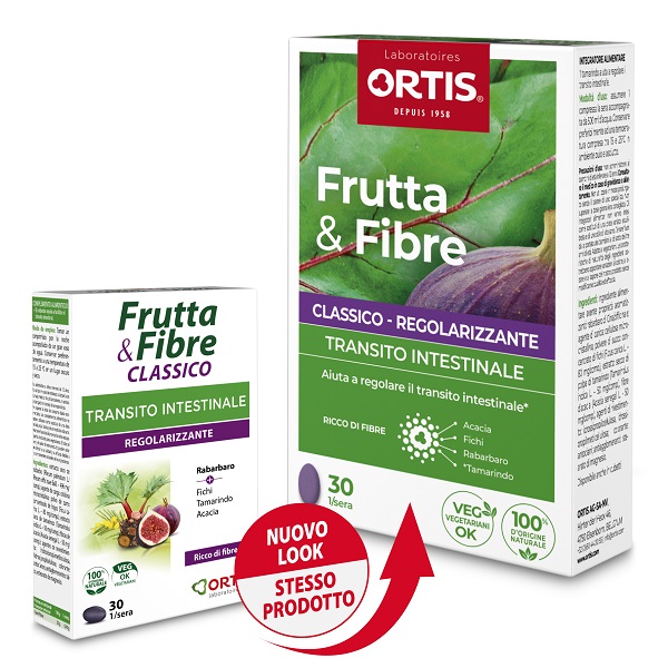 FRUTTA & FIBRE CLASSICO 30 COMPRESSE - Metafarm