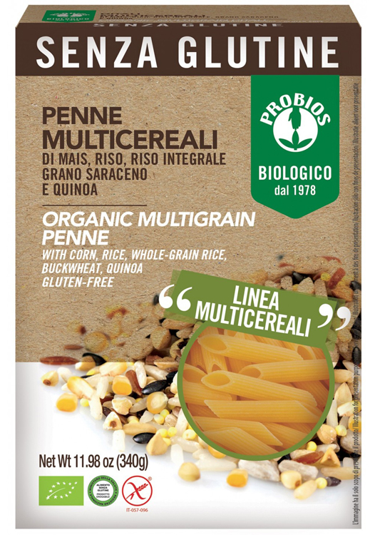 PENNE MULTICEREALI 340 G - Metafarm