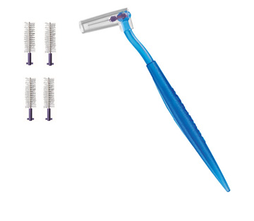 CURAPROX CPS REGULAR CPS 18 CON 4 SCOVOLINI + SUPPORTO - Metafarm