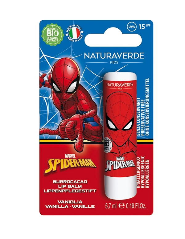 SPIDERMAN BURROCACAO VANIGLIA 5,7 ML - Metafarm