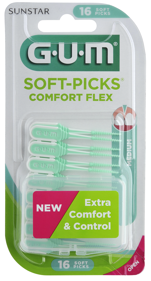 GUM SOFT PICK COMFORT FLEX SCOVOLINO INTERDENTALE 40 PEZZI - Metafarm