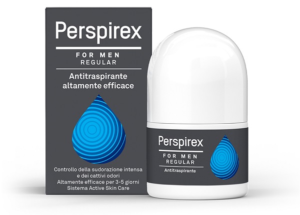 PERSPIREX FOR MEN REGULAR ANTITRASPIRANTE ROLL ON 20 ML - Metafarm