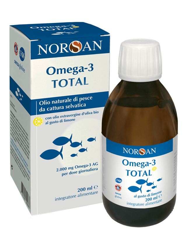 NORSAN OMEGA 3 TOTAL 200 ML GUSTO LIMONE - Metafarm