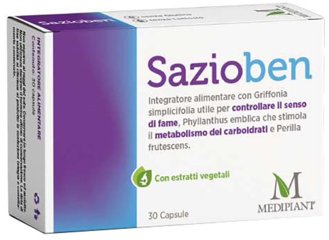 SAZIOBEN 30 CAPSULE - Metafarm