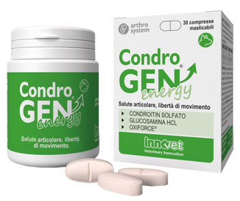 CONDROGEN ENERGY 30 COMPRESSE MASTICABILI - Metafarm