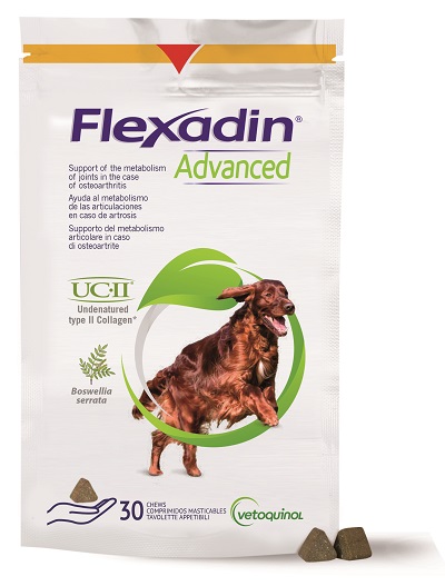 FLEXADIN ADVANCED CANE TUTTE LE TAGLIE 30 TAVOLETTE APPETIBILI - Metafarm