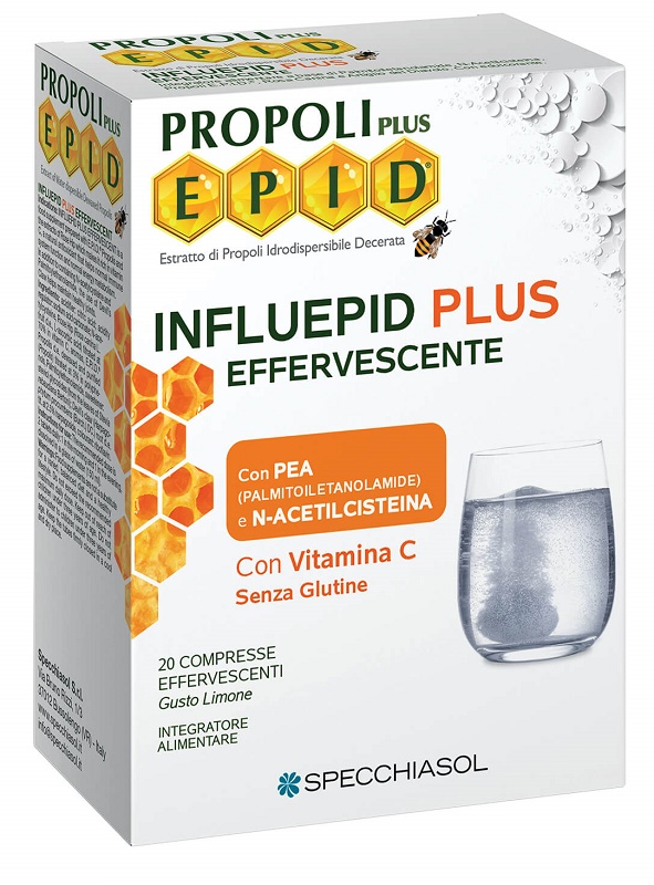 INFLUEPID PLUS EFFERVESCENTE PEA 20 COMPRESSE - Metafarm