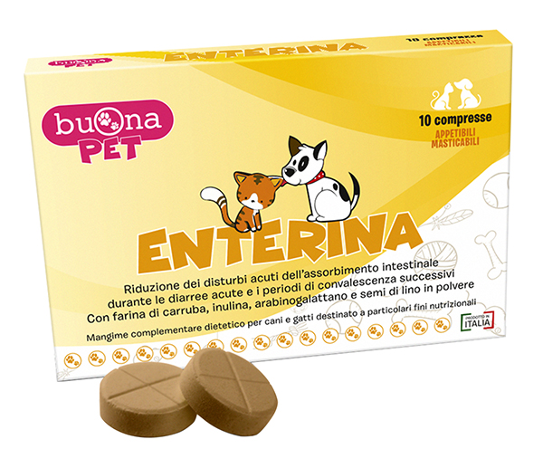 BUONAPET ENTERINA 10 COMPRESSE - Metafarm