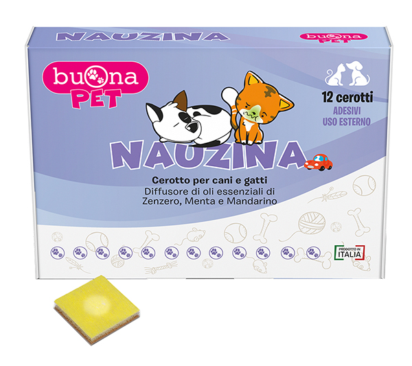NAUZINA CEROTTO DIFFUSORE CANI GATTI 12 PEZZI - Metafarm