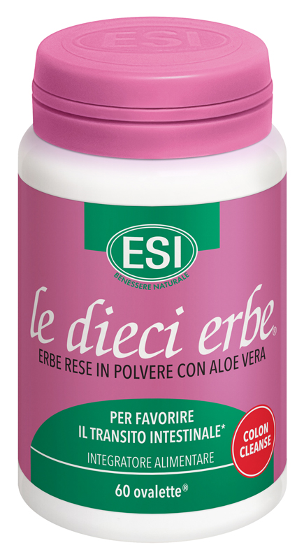 ESI LE DIECI ERBE COLON CLEANSE 60 OVALETTE - Metafarm