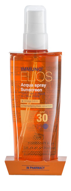 IMMUNO ELIOS ACQUA SPRAY SOLARE BIFASICO SPF30 200 ML - Metafarm