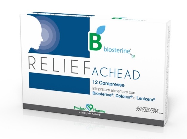 BIOSTERINE RELIEF ACHEAD 12 COMPRESSE - Metafarm