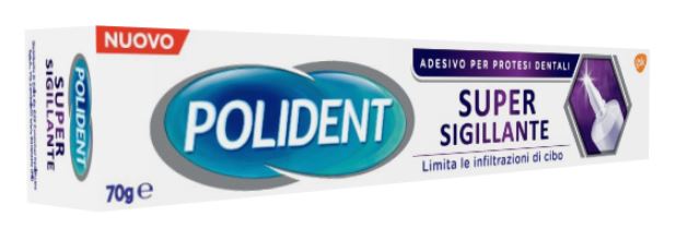 POLIDENT SUPER TENUTA+SIGILLANTE ADESIVO PROTESI DENTALE 70 G - Metafarm