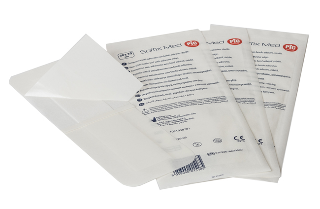 CEROTTO IN STRISCE PIC SOFFIX MED 30X10 CM S STERILE 10X30 CM 1 PEZZO - Metafarm