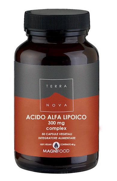 TERRANOVA ACIDO ALFA LIPOICO 300MG COMPLEX 50 CAPSULE - Metafarm