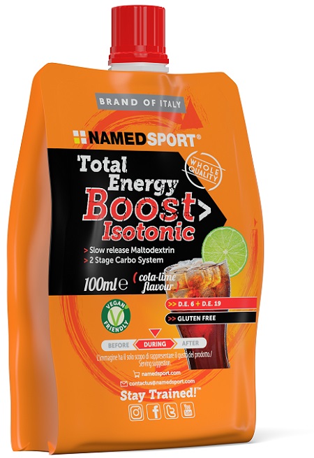 TOTAL ENERGY BOOST ISOTONIC COLA/LIME 100 ML - Metafarm
