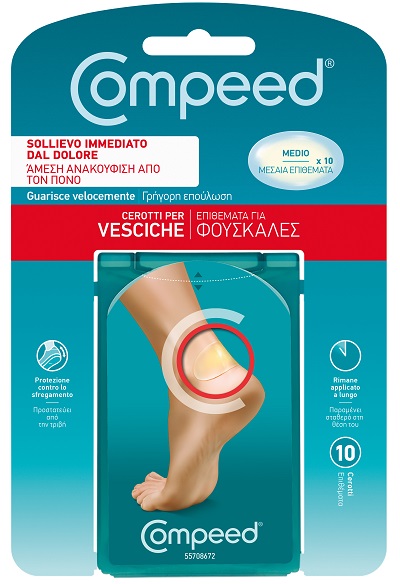 COMPEED CEROTTO VESCICHE MEDIO 10 PEZZI - Metafarm