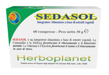 SEDASOL 60 COMPRESSE - Metafarm