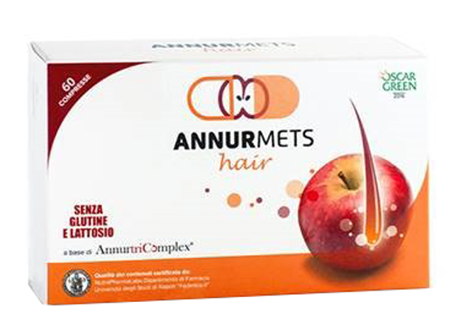 ANNURMETS HAIR 60 COMPRESSE - Metafarm