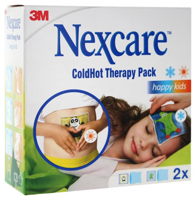 COLDHOT MINI HAPPY KIDS MULTILINGUAL NEXCARE 2 PEZZI - Metafarm
