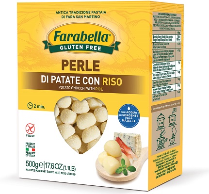 FARABELLA PERLE PATATE RISO 500 G - Metafarm