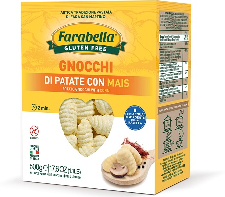 FARABELLA GNOCCHI PATATE CON MAIS 500 G - Metafarm