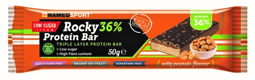 ROCKY 36% PROTEIN BAR SALTY PEANUTS BARRETTA 50 G - Metafarm