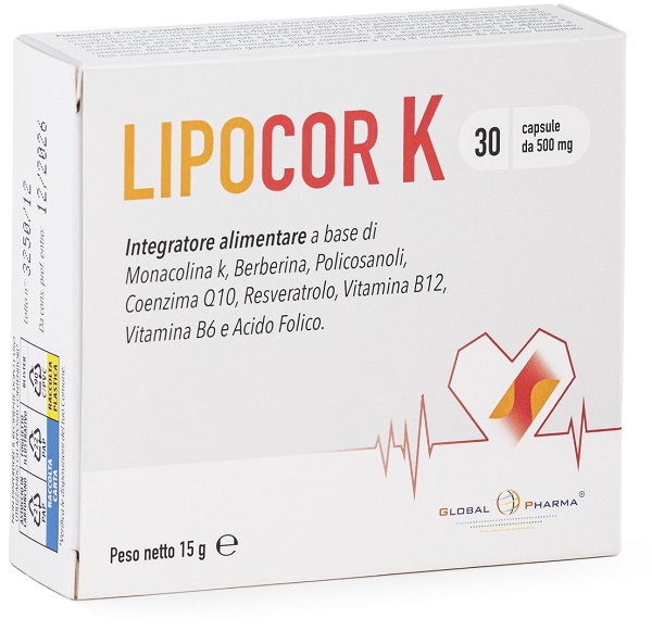 LIPOCOR K 30 CAPSULE - Metafarm